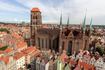 St. Mary's Church in Gdansk, Poland