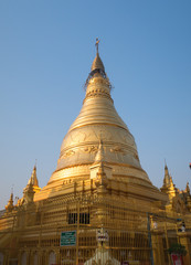 Fototapeta premium Pagoda in Sagaing hilll, Sagaing, Myanmar