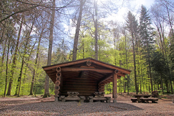 waldhütte, belp, schweiz