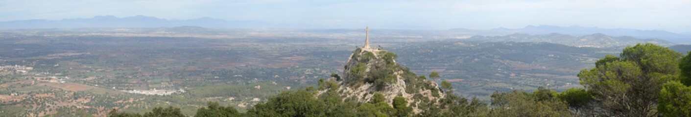 Panorama vom Santuari de Sant Salvador, Mallorca