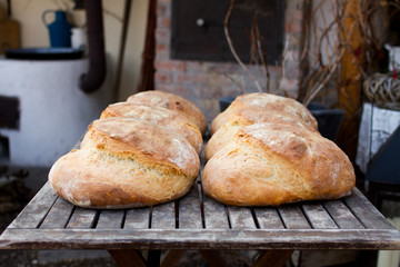 fresh homemade breads