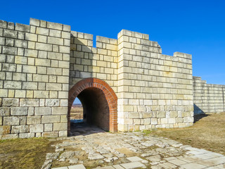 Pliska's ruins, capitals of the first Bulgarian kingdom