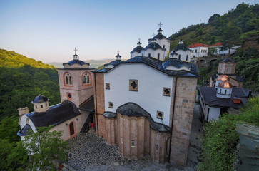 Medieval building in Monastery St. Joachim of Osogovo, Kriva Palanka, Republic of Macedonia