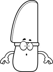 Surprised Cartoon Knife