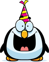 Cartoon Penguin Birthday Party