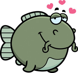 Cartoon Catfish in Love