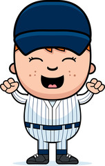 Obraz premium Baseball Player Excited