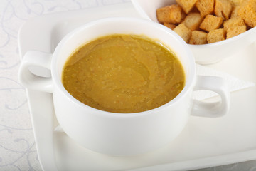 Pumpkin cream soup