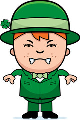 Angry Boy Leprechaun