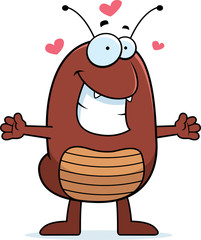 Cartoon Flea Hug
