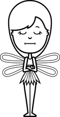 Bored Cartoon Teen Fairy