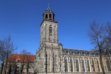 Fototapeta na wymiar Lebuinuskerk in Deventer, Holland