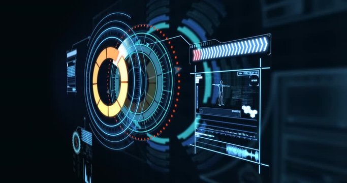 Digitally generated planet earth and global communication concept