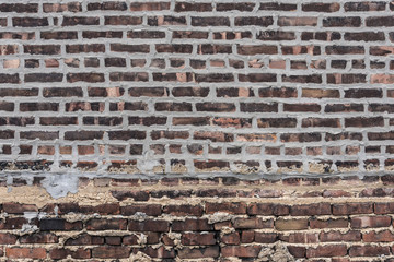 Old brick wall background