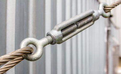 Steel cable connector (Eye rigging screws)