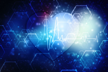 Medical abstract background