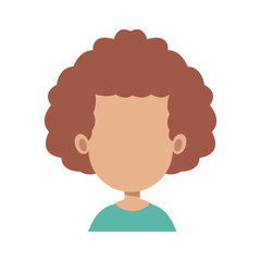 woman cartoon icon over white background. colorful design. vector illustration