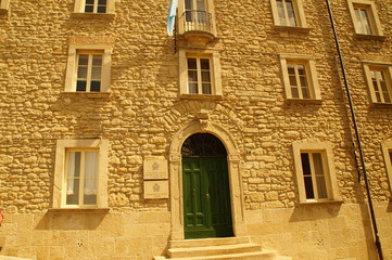 Obraz premium Rathaus von San Marino / Italien