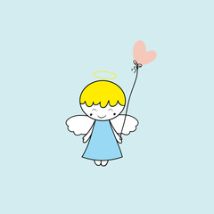 Small and sweet angel