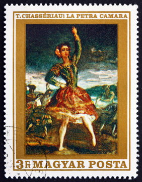 Postage stamp Hungary 1969 La Petra Camara, Painting
