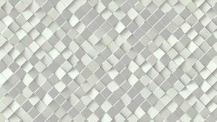 White geometric pattern design.