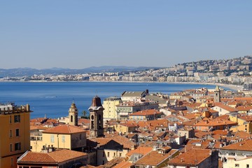 Panoramic View of Nice