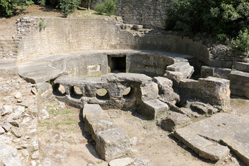 Castellum divisorium de Nîmes
Aqueduc Romain d’Uzès à Nîmes
Partage des eaux