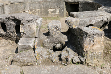 Castellum divisorium de Nîmes
Aqueduc Romain d’Uzès à Nîmes
Partage des eaux