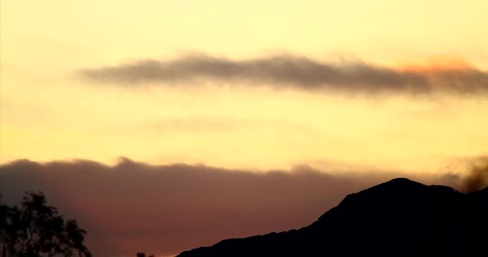 Time lapse of Nevada landscape. 