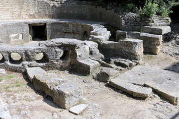 Castellum divisorium de Nîmes
Aqueduc Romain d’Uzès à Nîmes
Partage des eaux