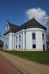 Fototapeta na wymiar Evangelist church in Spisska Nova Ves, Slovakia