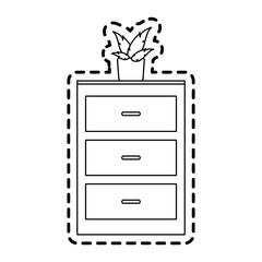 archive furniture icon image vector illustration design 