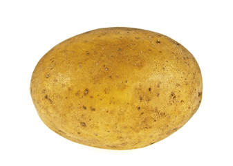 Potato isolated on a white background