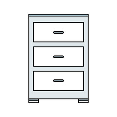 archive office icon image vector illustration design 