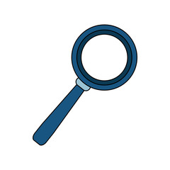magnifying glass icon image vector illustration design 