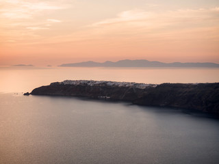 Fototapeta premium beautiful view of Santorini island