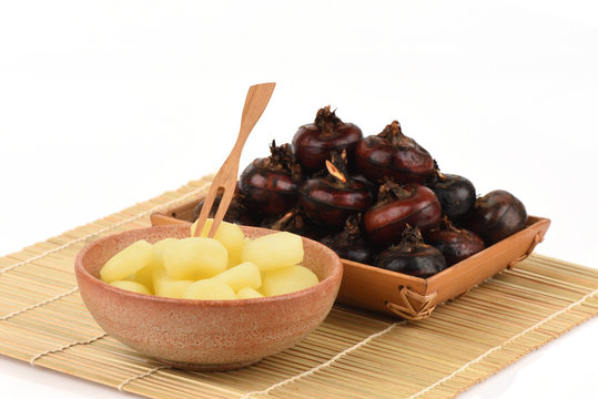 Chinese Water Chestnut, fruits Medicinal properties.