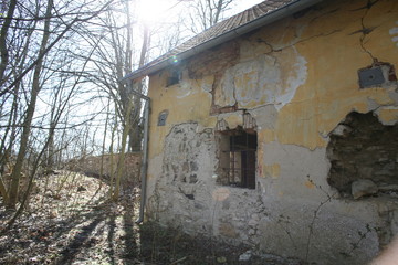 abandoned house