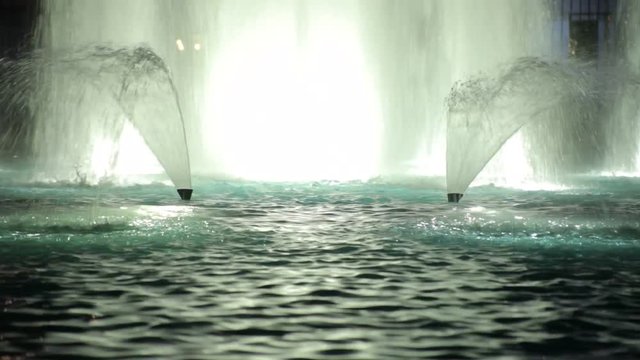 Reggia di Monza, Italy. Fountain by Night