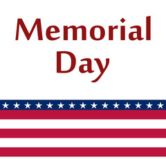 Memorial Day in the United States.