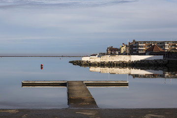Marine Lake Mirror Reflection