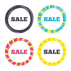 Sale sign icon. Special offer symbol.