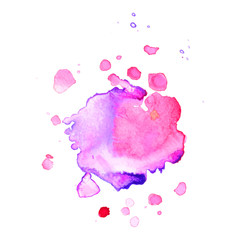 Abstract hand drawn watercolor background