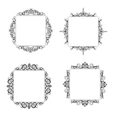 Vintage baroque frame