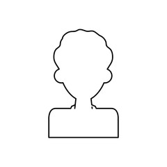 man male silhouette vector icon illustration shape