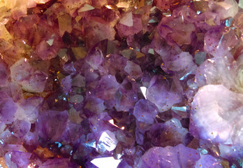 Purple Amethyst Gemstone Background