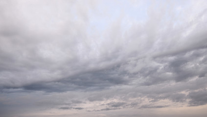 Obraz premium Dark, ominous rain clouds.