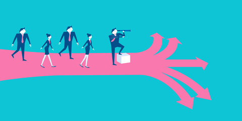 business leadership concept