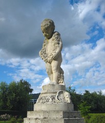 Child Garden Statue