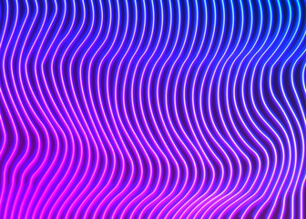 Neon lines background with glowing 80s new retro vapor wave style